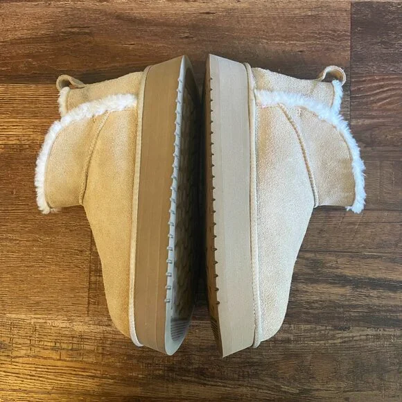 Koolaburra by UGG Women Koola Ultra Mini Platform Ankle Boot Size 9 - Picture 10 of 15